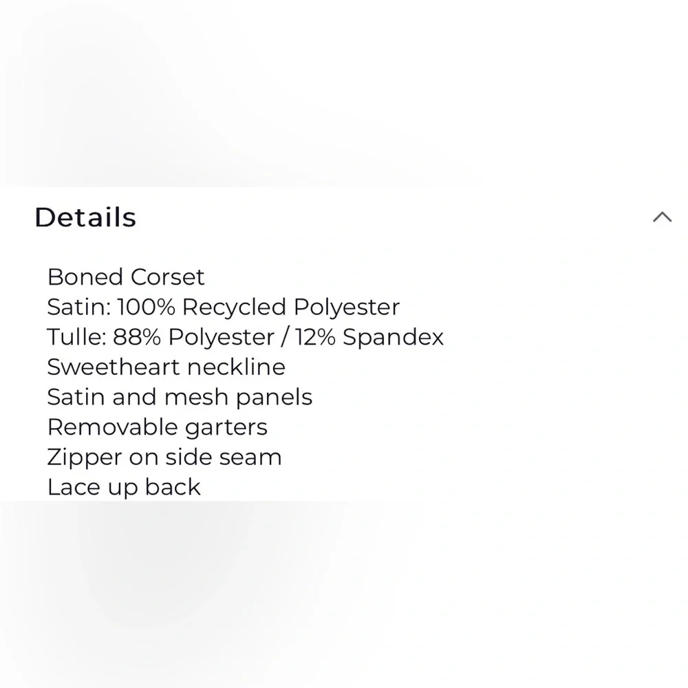 Adore Me Green Corset Lingerie - Picture 7 of 8